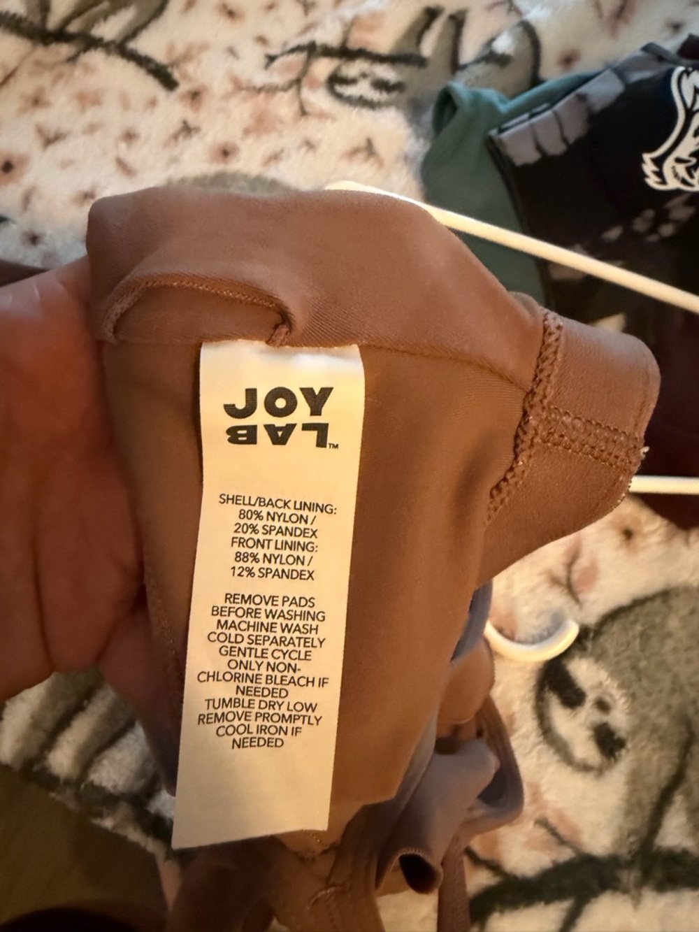 Target JoyLab Ruffle-Strap Sports Bra - Picture 5 of 6